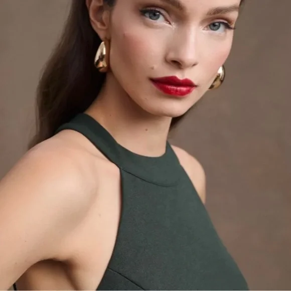 Wedding Party BHLDN Anthropology Halter Dress - Picture 4 of 5